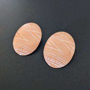 Vintage Enamel Earrings